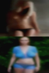 Nude woman flat
